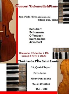 Affiche violoncelle piano 2023